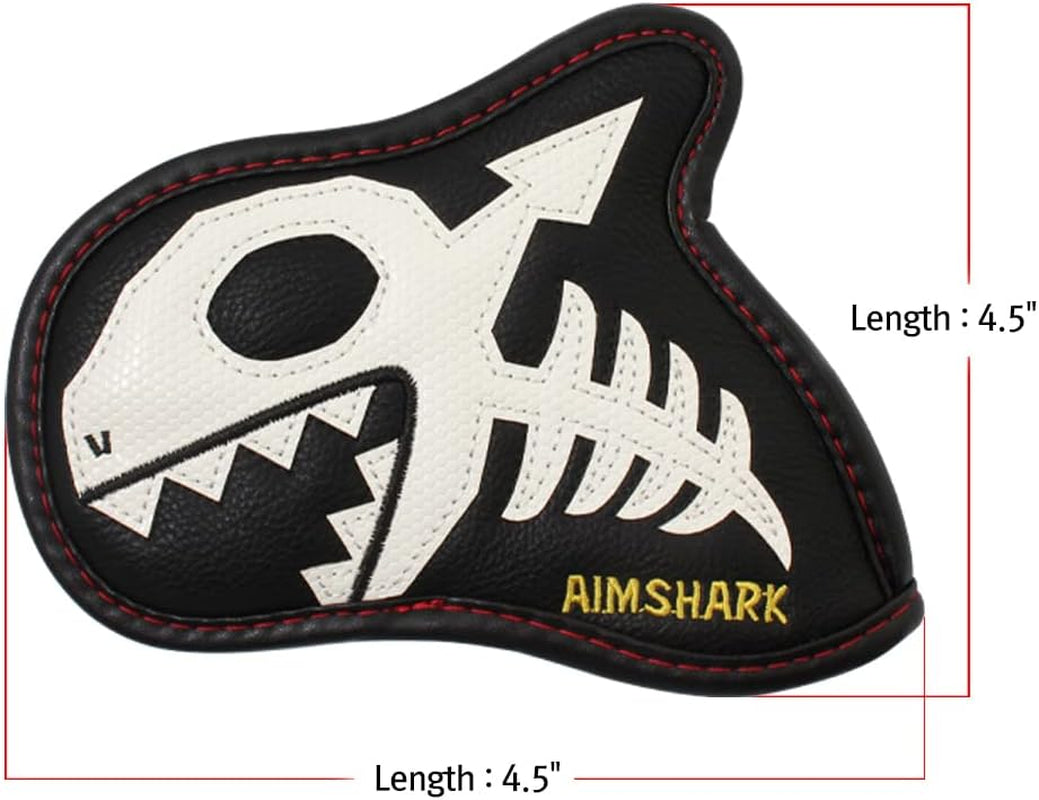 Skullshark Golf Iron Covers/1Pcs or 9Pcs Set/Golf Head Covers/Golf Club Covers