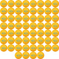 3 Star Ping Pong Balls, 40+Mm Advanced Table Tennis Ball, Bulk Outdoor Ping Pong Balls (Orange, White)