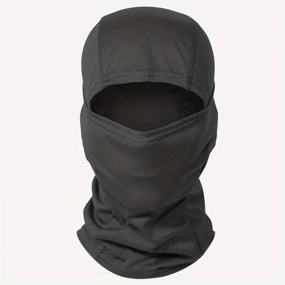 Tactical Windproof Balaclava for Bicycle Riding, Full Cover, Outdoor Hunting, Hiking Head, Warm Shield, Ski Scarf