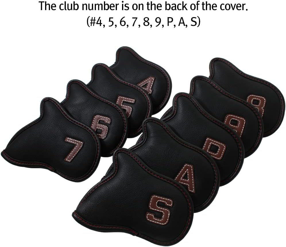 Skullshark Golf Iron Covers/1Pcs or 9Pcs Set/Golf Head Covers/Golf Club Covers