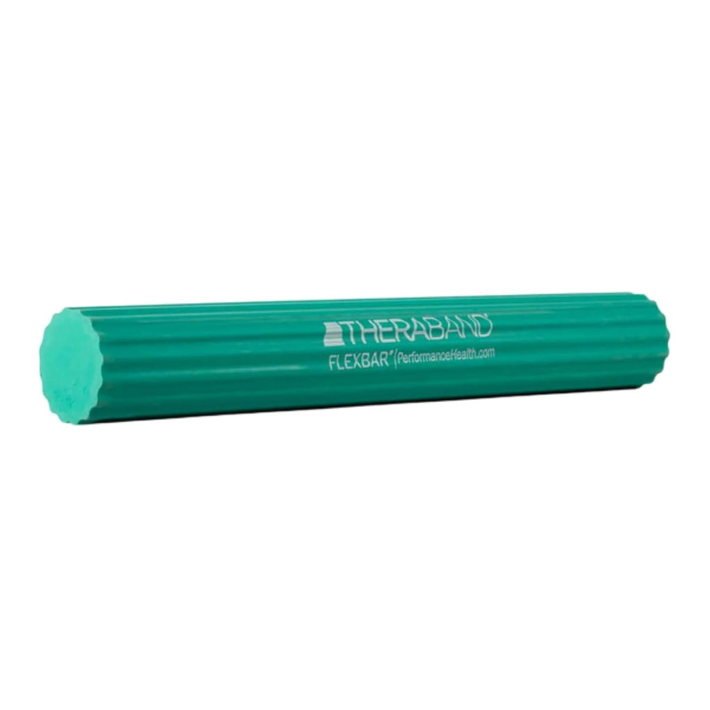 Flexbar, Tennis Elbow Therapy Bar, Relieve Tendonitis Pain & Improve Grip Strength, Resistance Bar for Golfers Elbow & Tendinitis, Green, Medium, Intermediate
